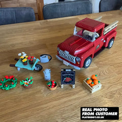 1950s Pickup Truck 1677PCS Building Blocks (10290) MOC Bricks Kit 1950s Pickup Truck Building Blocks
