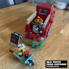 1950s Pickup Truck 1677PCS Building Blocks (10290) MOC Bricks Kit 1950s Pickup Truck Building Blocks