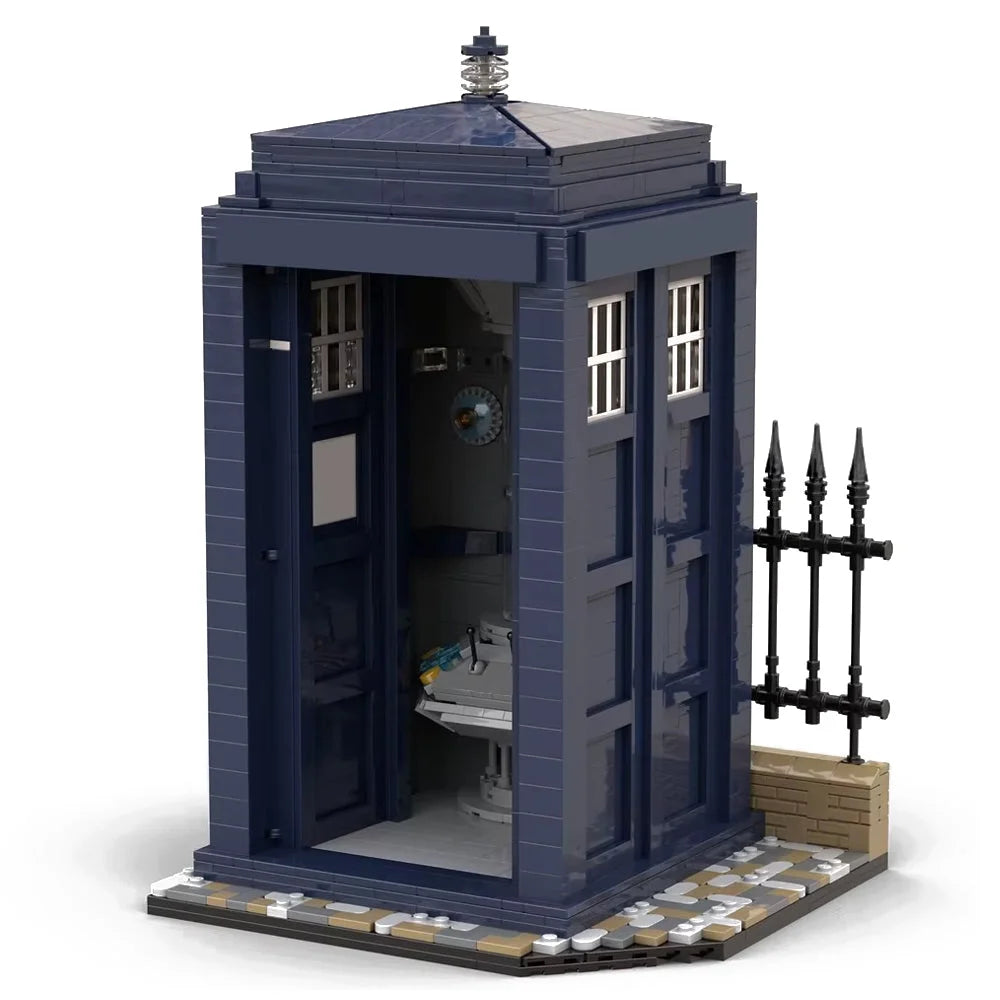 2639PCS MOC Dr Who Tardis 10’’ Model Building Blocks Toy Set Dr Who Tardis Building Blocks