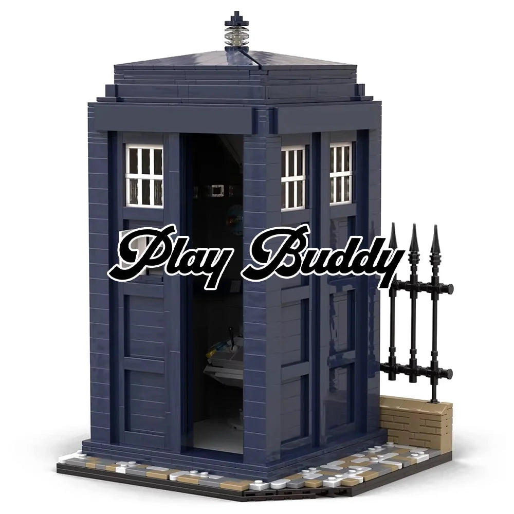2639PCS MOC Dr Who Tardis 10’’ Model Building Blocks Toy Set Dr Who Tardis Building Blocks