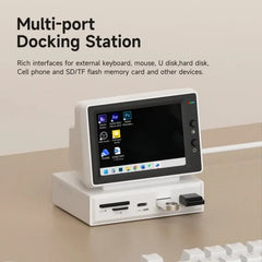 3.5 Iinch IPS Mini Screen AIDA64 Mini PC CPU RAM HDD Data Monitor Display UK White Monitor