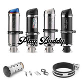 51mm Motorcycle Exhaust Muffler Pipe LeoVince Escape Moto With DB Killer for Z10 Exhaust