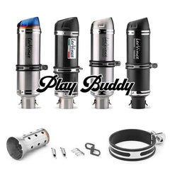 51mm Motorcycle Exhaust Muffler Pipe LeoVince Escape Moto With DB Killer for Z10 Exhaust