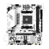 AMD B450 DDR4 Dual Channel mATX White Motherboard for AM4 Ryzen R3 R5 R7 CPUs AMD B450 Motherboard