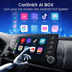 CarlinKit 128GB Android 13 Wireless Apple CarPlay Android Auto Multimedia Player CarPlay and Auto / 8GB 128GB Apple