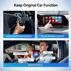 CarlinKit 128GB Android 13 Wireless Apple CarPlay Android Auto Multimedia Player CarPlay and Auto / 8GB 128GB Apple