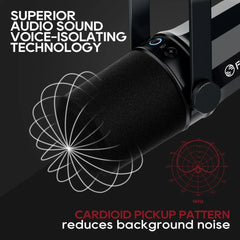 FDUCE XLR Dynamic Microphone SL40X/SL40 for Podcasts Live Broadcast and Games Microphone