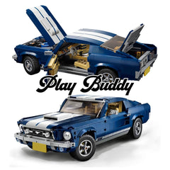 Ford Mustang Building Blocks MOC Sports Racing Car Bricks 1471PCS Ford Mustang Building Blocks