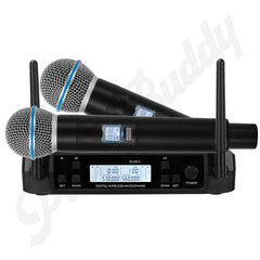 GLXD4 BETA58A Professional Wireless Microphone System w/ 2Pcs Mics GLXD4 BETA58A Microphone