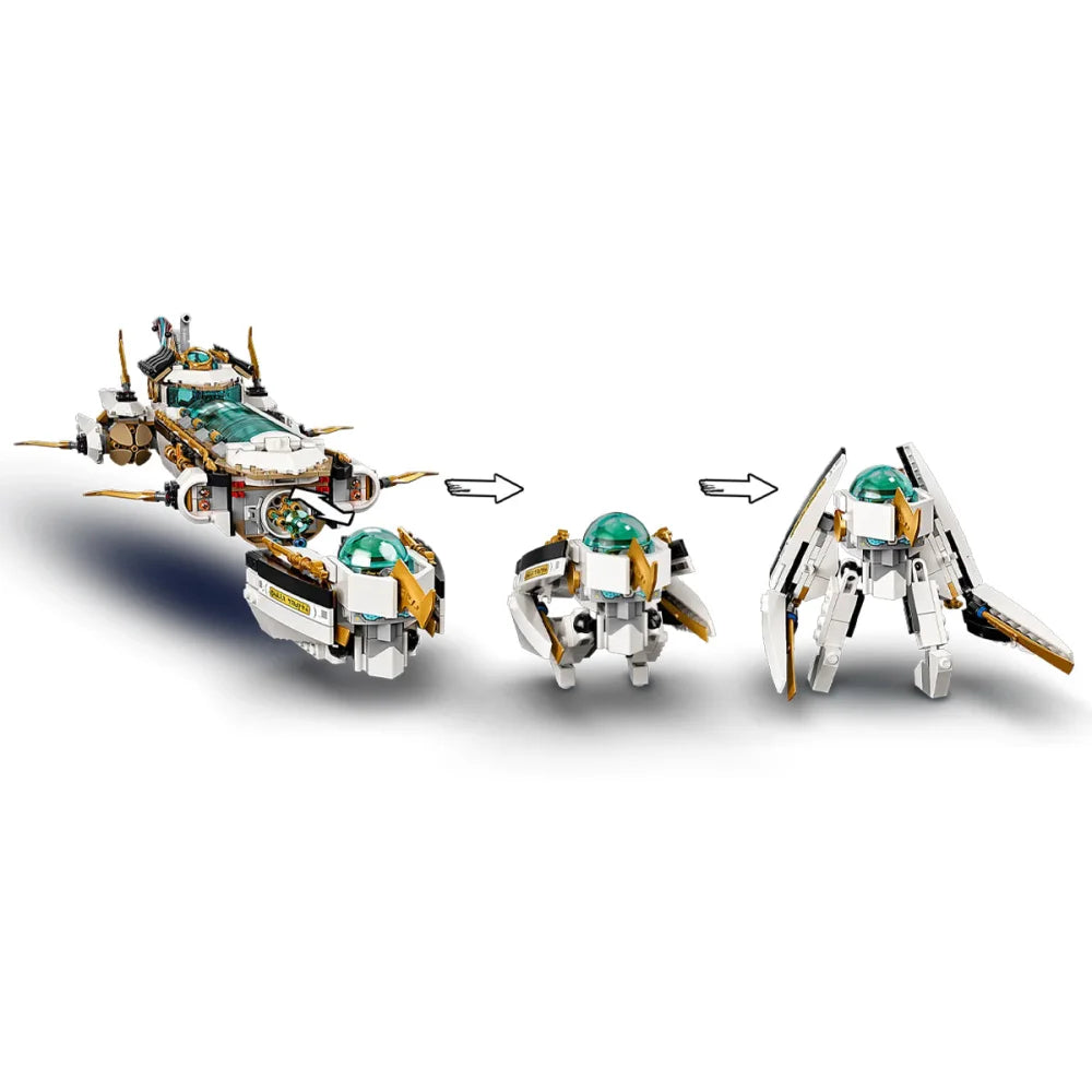 Hydro Bounty 1159PCS Building Blocks (71756) Bricks w/ 10 Figures Hydro Bounty Building Blocks