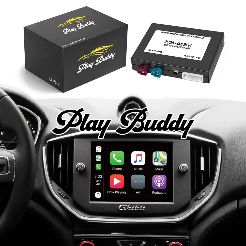 Maserati Ghibli & Quattroporte 2013-2017 Apple Carplay & Andriod Auto MMI Kit Maserati Ghibli & Quattroporte Apple