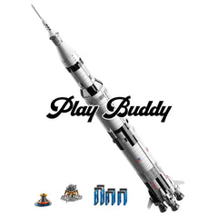 NASA Apollo Saturn V Space Rocket (92176) 1969PCS Building Blocks NASA Apollo Saturn V / 1969 Pieces Building Blocks