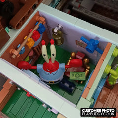 SpongeBob SquarePants Krusty Krab Building Blocks 3200PCS Boxed Krusty Krab / 3200 Pieces Building Blocks