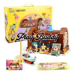 SpongeBob SquarePants Krusty Krab Building Blocks 3200PCS Boxed Krusty Krab / 3200 Pieces Building Blocks