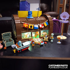 SpongeBob SquarePants Krusty Krab Building Blocks 3200PCS Boxed Krusty Krab / 3200 Pieces Building Blocks