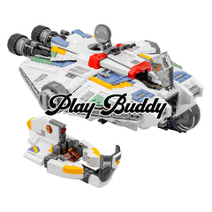 Star Wars Ghost & Phantom II (75357) MOC Building Blocks w/ 4 Figures Ghost & Phantom II Building Blocks