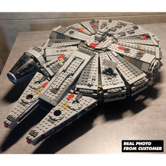 Star Wars Millennium Falcon 1381PCS Building Blocks w/ 7 Mini Figures Millennium Falcon Building Blocks