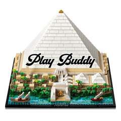 The Great Pyramid Of Giza Building Blocks 1476PCS DIY Assembly Bricks Great Pyramid Of Giza Building Blocks