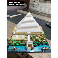 The Great Pyramid Of Giza Building Blocks 1476PCS DIY Assembly Bricks Great Pyramid Of Giza Building Blocks