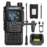 TIDRADIO 2nd Gen TD-H8 10W Professional Walkie Talkie Portable Long Range Radio Black Walkie Talkie