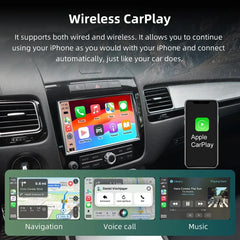 Wireless Apple CarPlay & Android Auto Retrofit for VW Touareg 2010-2018 RNS850 VW Touareg 2010-2018 Apple CarPlay &