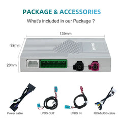 Wireless CarPlay & Android Auto Decoder Box For Jaguar & Land Rover Harman Host 8-Inch Harman Apple CarPlay & Android