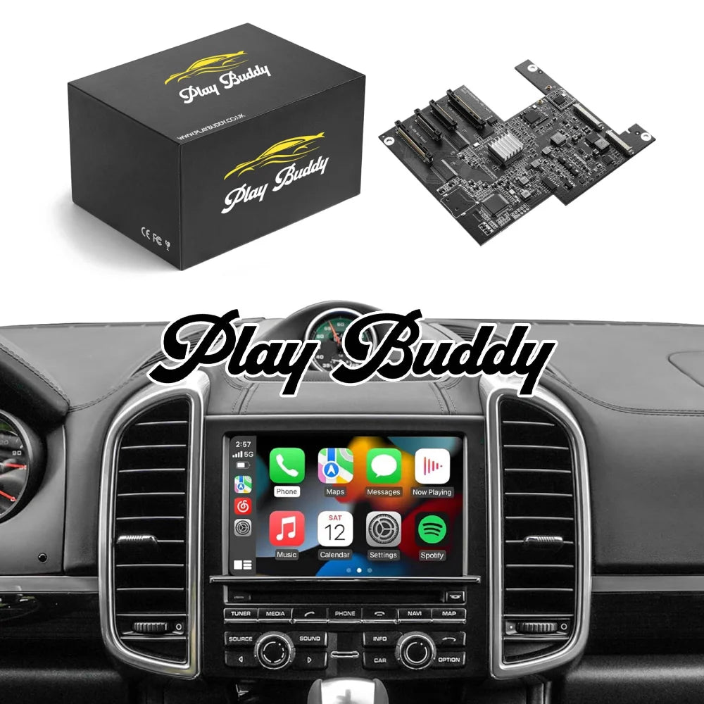 Wireless CarPlay & Android Auto Retrofit Decoder for Porsche PCM 3.1 2010-2016 PCM3.1 Apple CarPlay & Android Auto