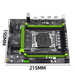 X99-P4 ATX Motherboard Set + Xeon E5 2640 V4 CPU + 16GB DDR4 2133MHZ RAM Bundle Motherboard