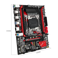 X99 RS9 Intel LGA2011-3 DDR4 SATA PCI-E M.2 mATX Motherboard Xeon E5 V3 V4 CPUs X99 LGA2011-3 Motherboard