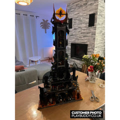 10333 The Lord of the Rings: Barad dûr Building Blocks w/ Figures 5471PCS Barad dur Building Blocks