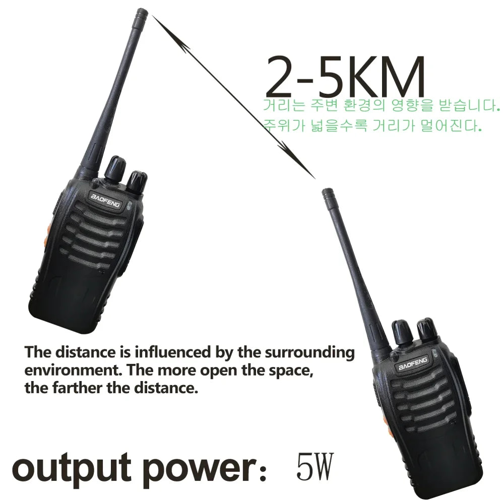 10x Baofeng BF-888S 400-470MHz Two-Way Radio Walkie Talkie 1500mAh Long Range UK 10x Baofeng BF-888S Walkie Talkie