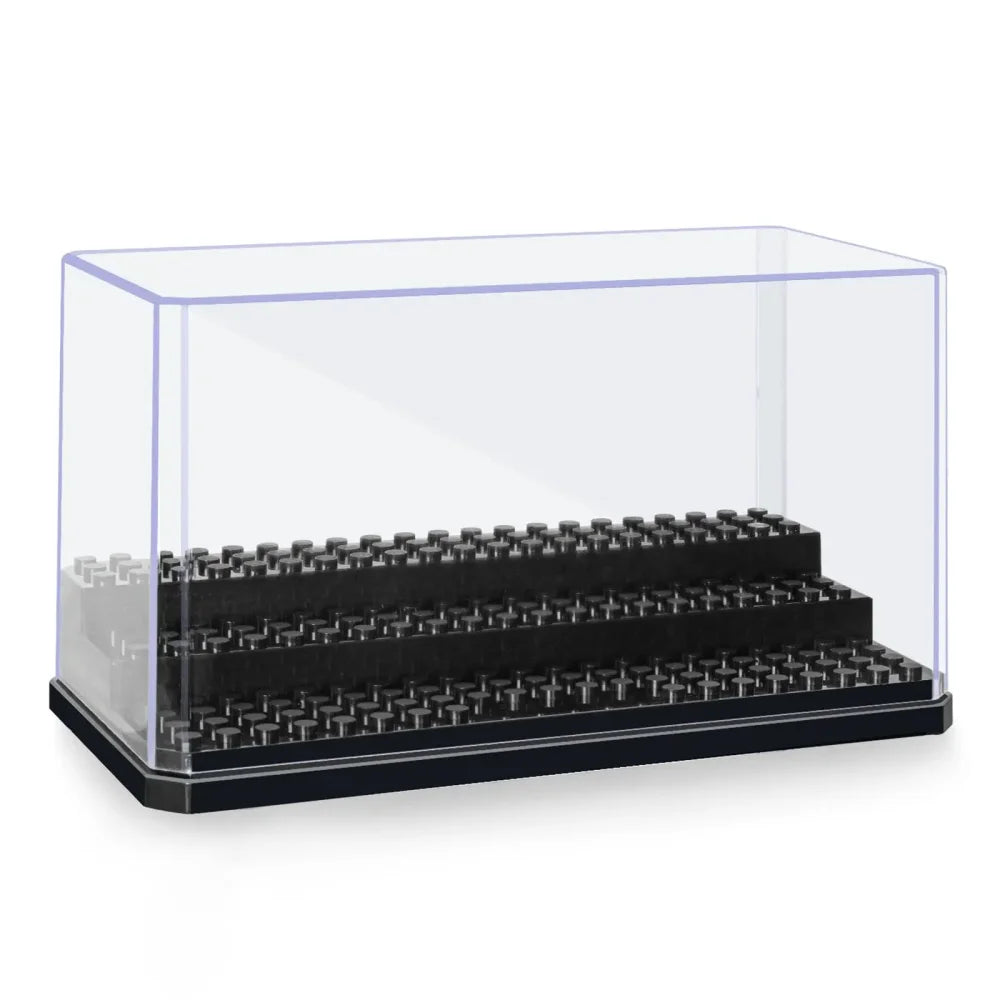 3 Steps Acrylic Display Case For Brick Minifigures Building Blocks Box Storage 1x Case Building Blocks
