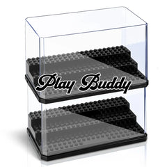 3 Steps Acrylic Display Case For Brick Minifigures Building Blocks Box Storage Building Blocks