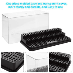 3 Steps Acrylic Display Case For Brick Minifigures Building Blocks Box Storage Building Blocks