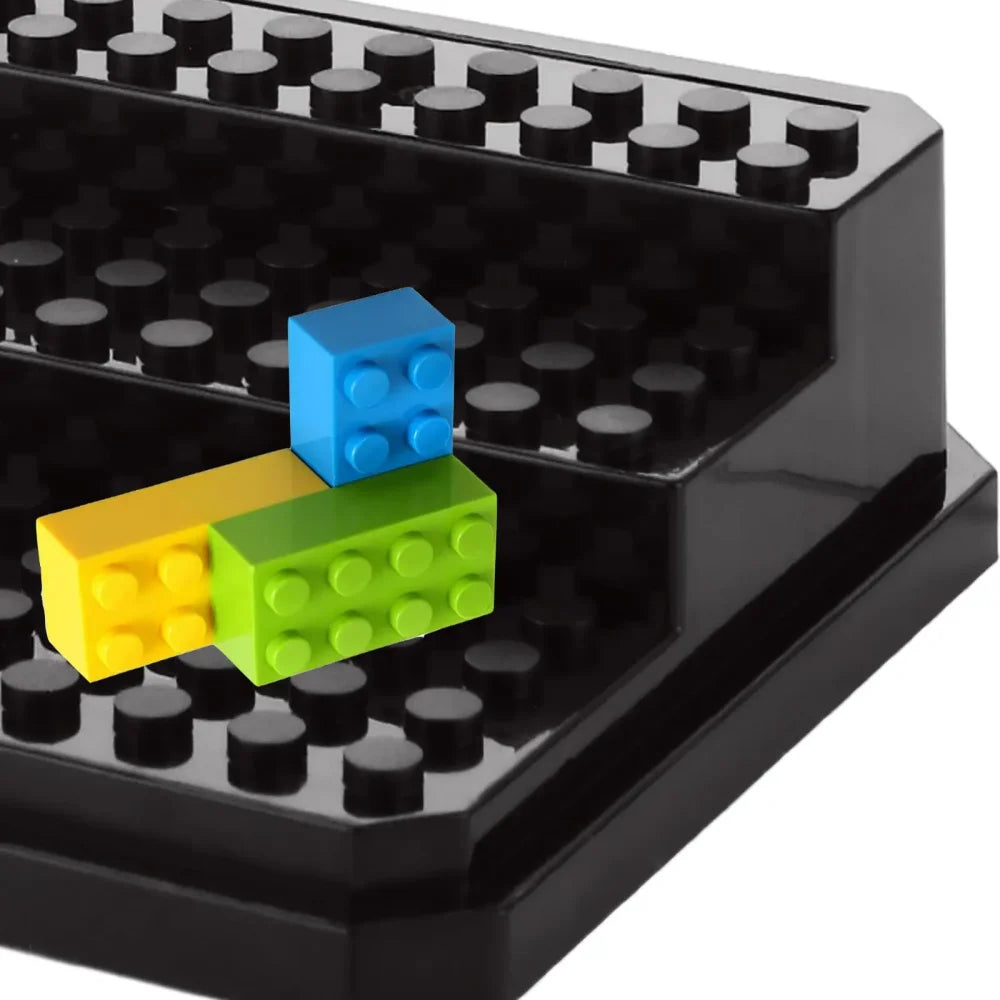 3 Steps Acrylic Display Case For Brick Minifigures Building Blocks Box Storage Building Blocks