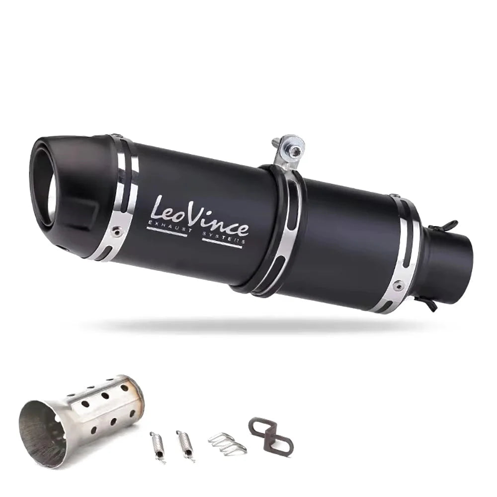 51mm Motorcycle Exhaust Muffler Pipe LeoVince Escape Moto With DB Killer for Z10 Type C Exhaust