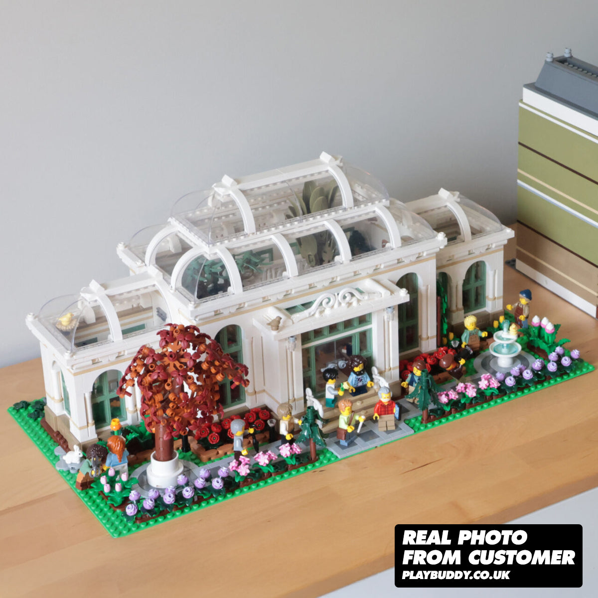 The Botanical Garden (21353) 3792PCS Building Blocks MOC Bricks w/ Figures