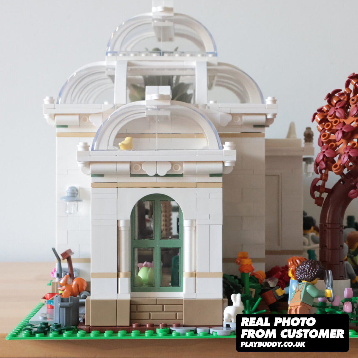 The Botanical Garden (21353) 3792PCS Building Blocks MOC Bricks w/ Figures