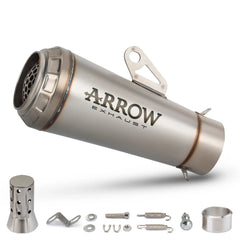 Arrow Motorcycle Exhaust Muffler DB Killer GP Motocross 60mm Escape Silencer Arrow Exhaust Muffler Exhaust