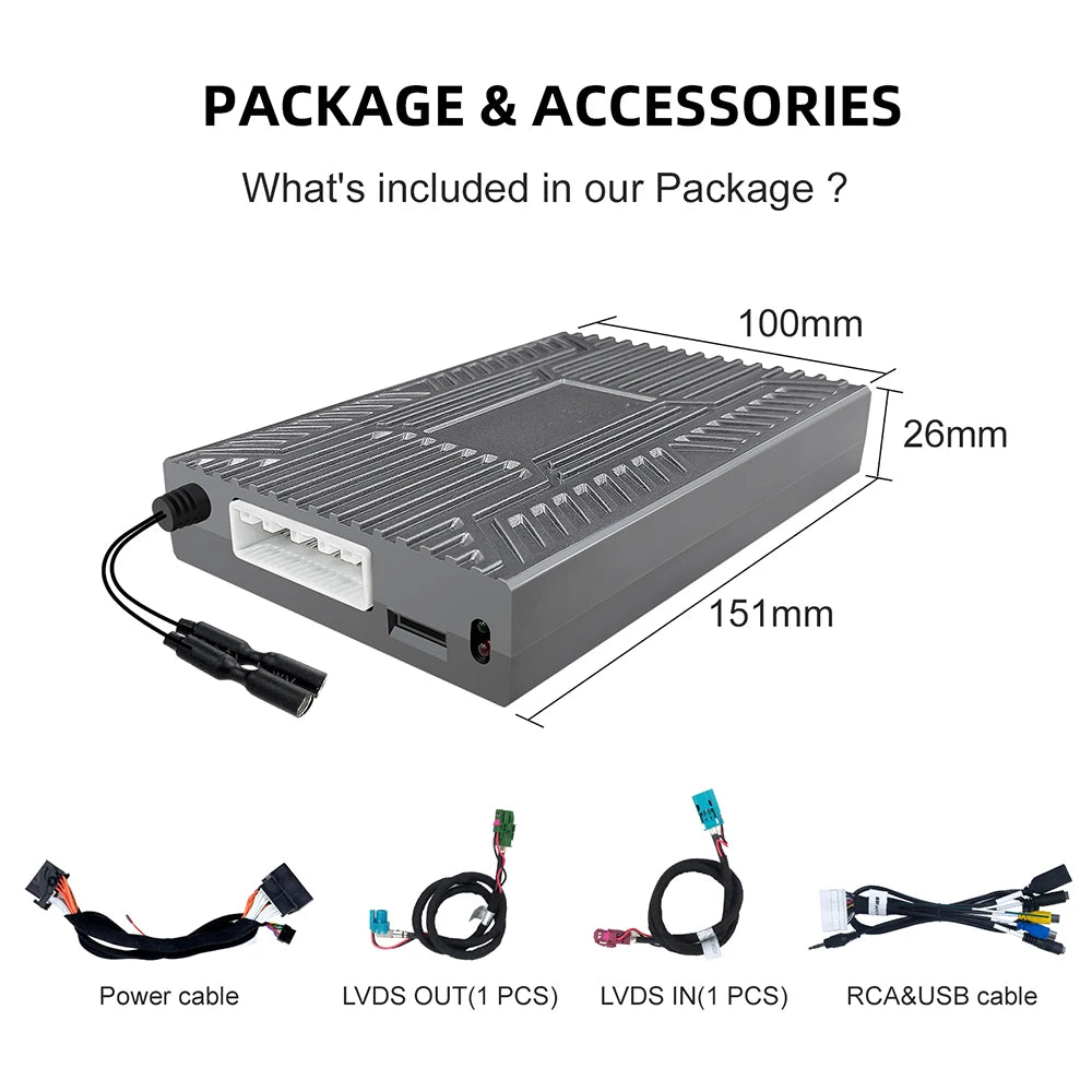 Alfa Romeo Stelvio & Giulia 2016-2019 Apple Carplay & Andriod Auto Retrofit Kit