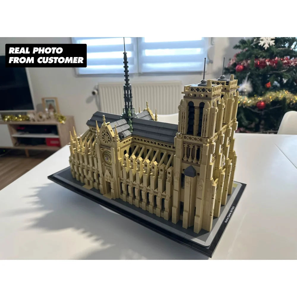 Architecture Idea Notre-Dame De Paris Building Block Set 4383PCS for Adults Gift Notre-Dame De Paris Building Blocks