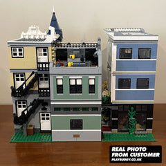 Assembly Square Creator Building Blocks 4002PCS w/ 9 Figures (10255) ABS Kit Assembly Square / 4002 Pieces Building