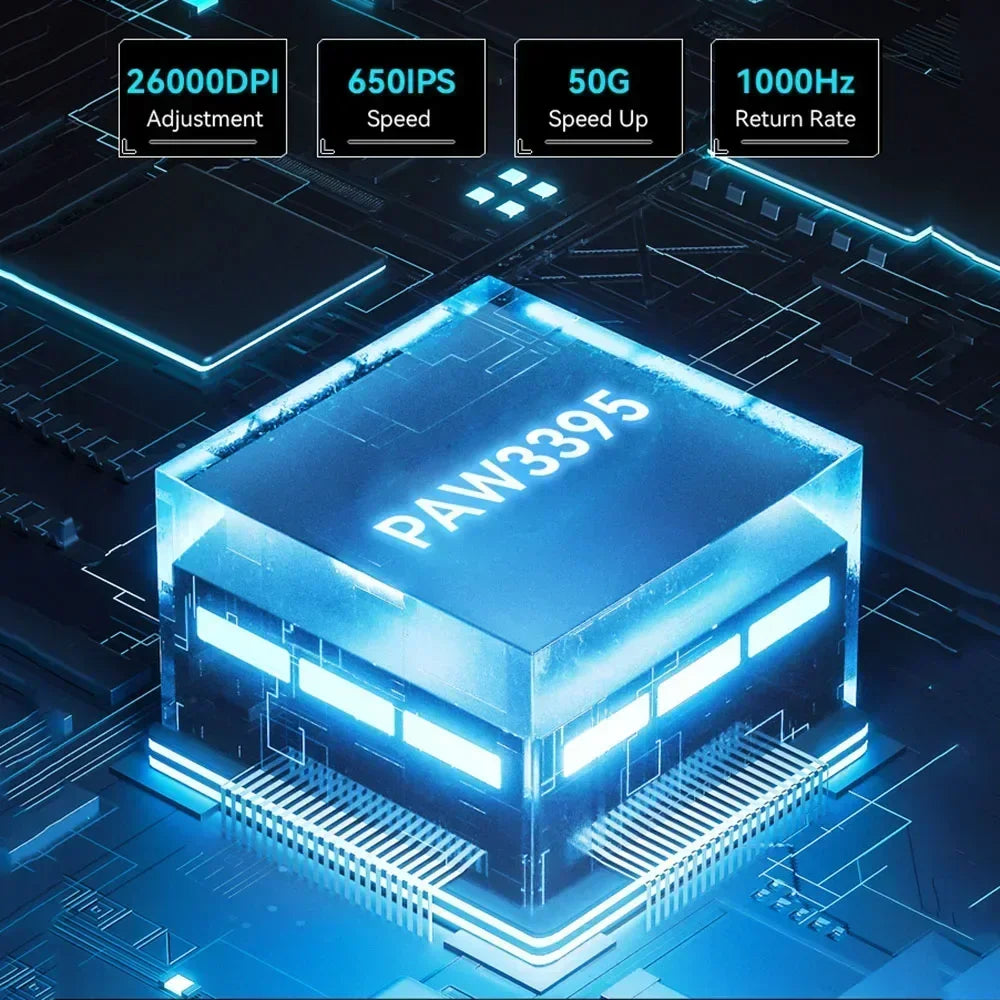 Attack Shark X3 Lightweight Wireless Pro Gaming Mouse 26000 DPI Macro for PC/Mac Mouse