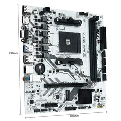 B450 AMD Motherboard DDR4 M.2 NVMe AM4 Mainboard for Ryzen 5500 5600 5600G CPU B450 AMD Motherboard