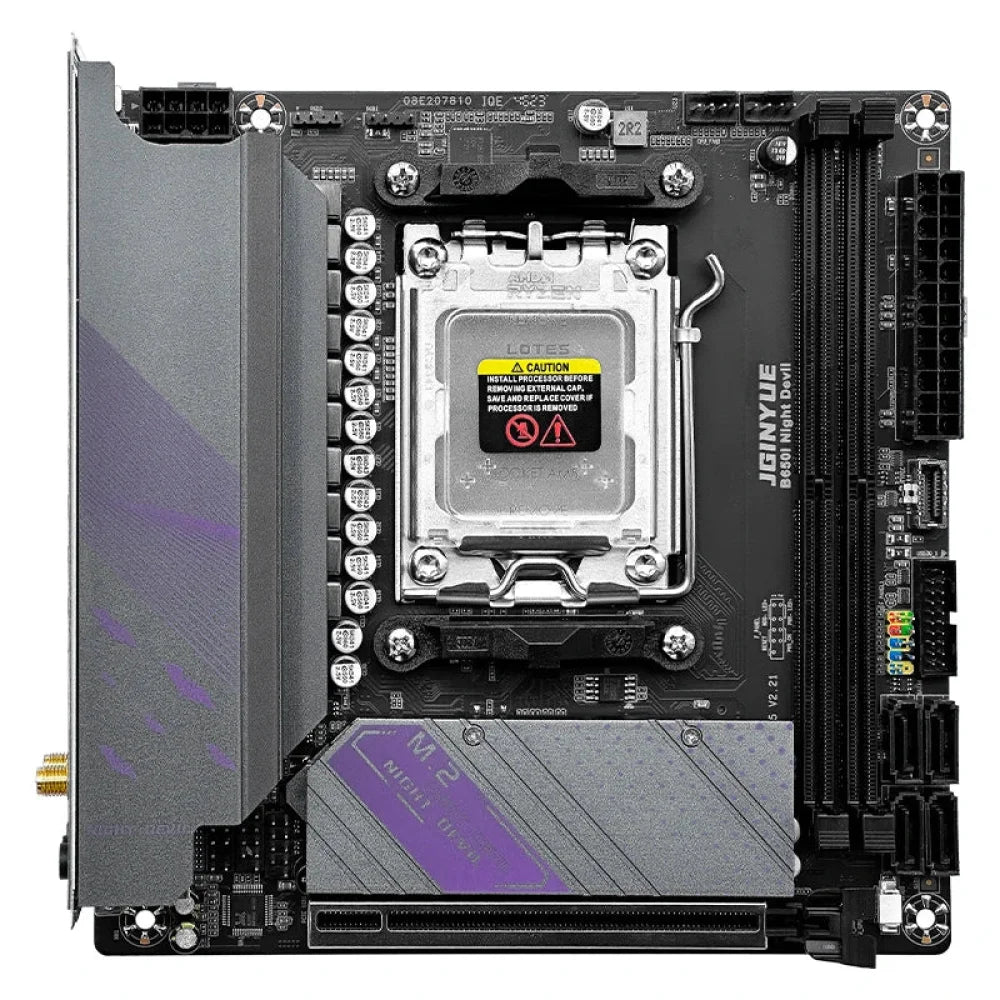 B650I AMD AM5 Pro Gaming Motherboard DDR5 ITX Supports Ryzen 7000 Series CPUs B650I Motherboard