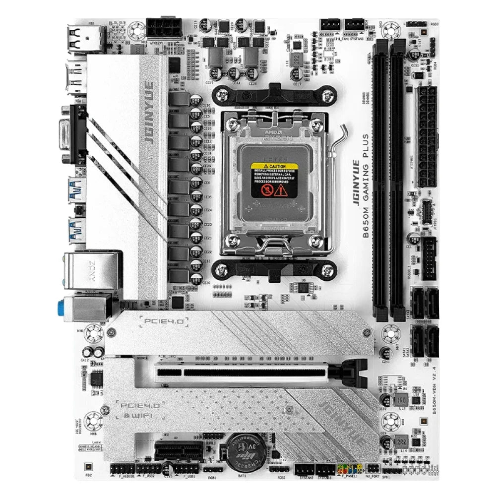B650M GAMING PLUS WIFI AMD AM5 DDR5 M-ATX Gaming Motherboard for Ryzen CPUs B650M Gaming Plus Motherboards