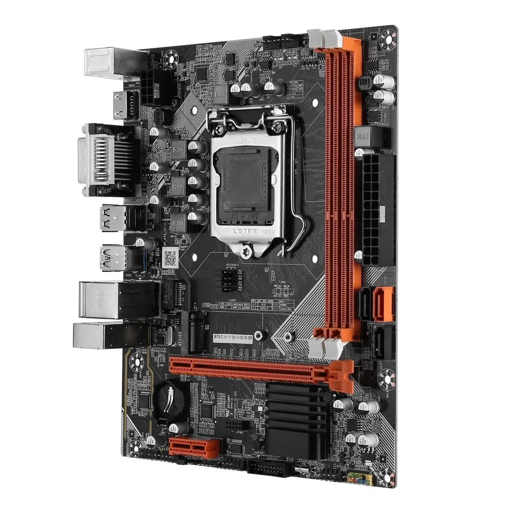 B75 Intel LGA1155 Gaming Motherboard Set + i7 3770 CPU + 16GB DDR3 RAM Bundle Motherboard + CPU + RAM Motherboard