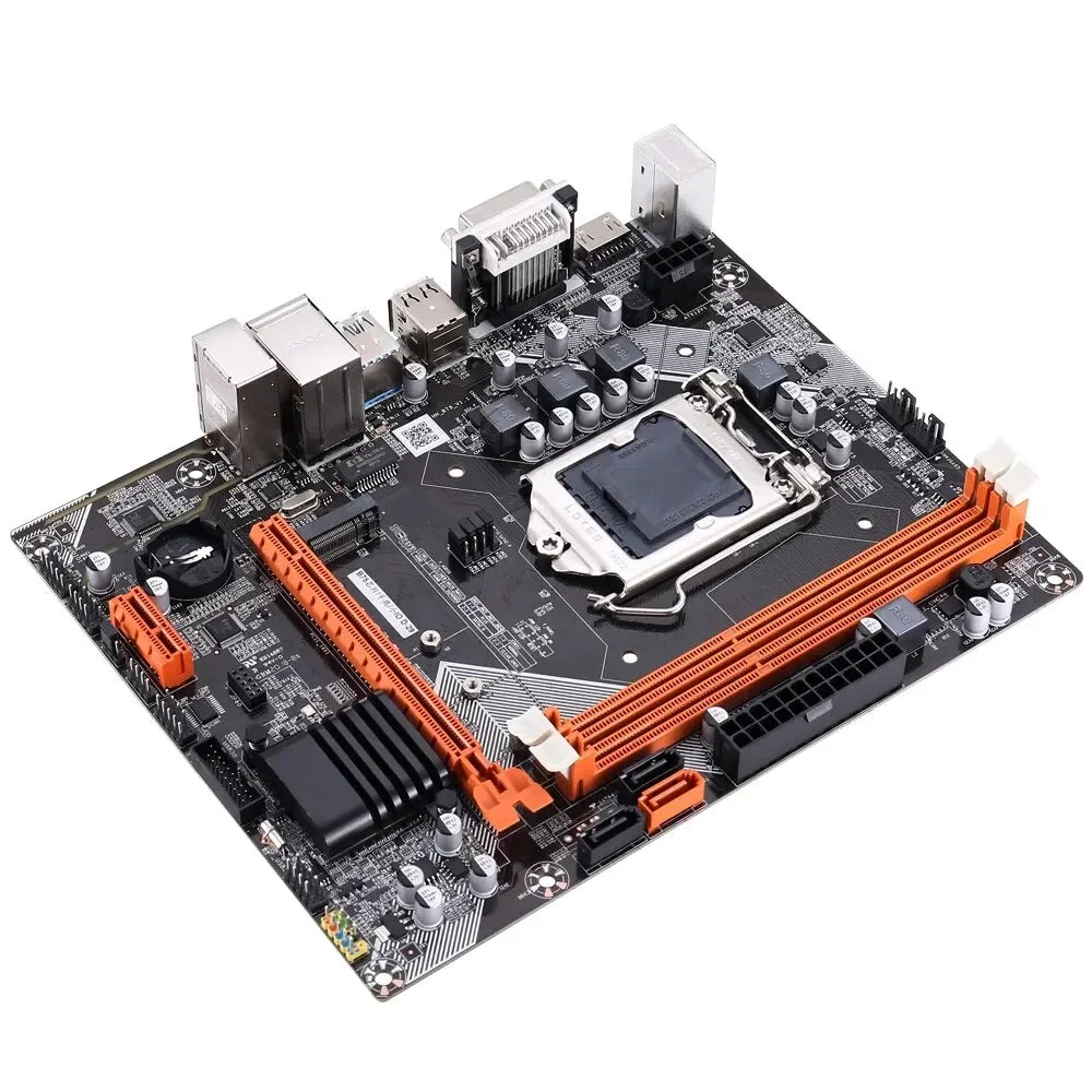 B75 Intel LGA1155 Motherboard M.2 NVMe DDR3 Memory for i3 i5 i7 CPU B75 LGA1155 Motherboard