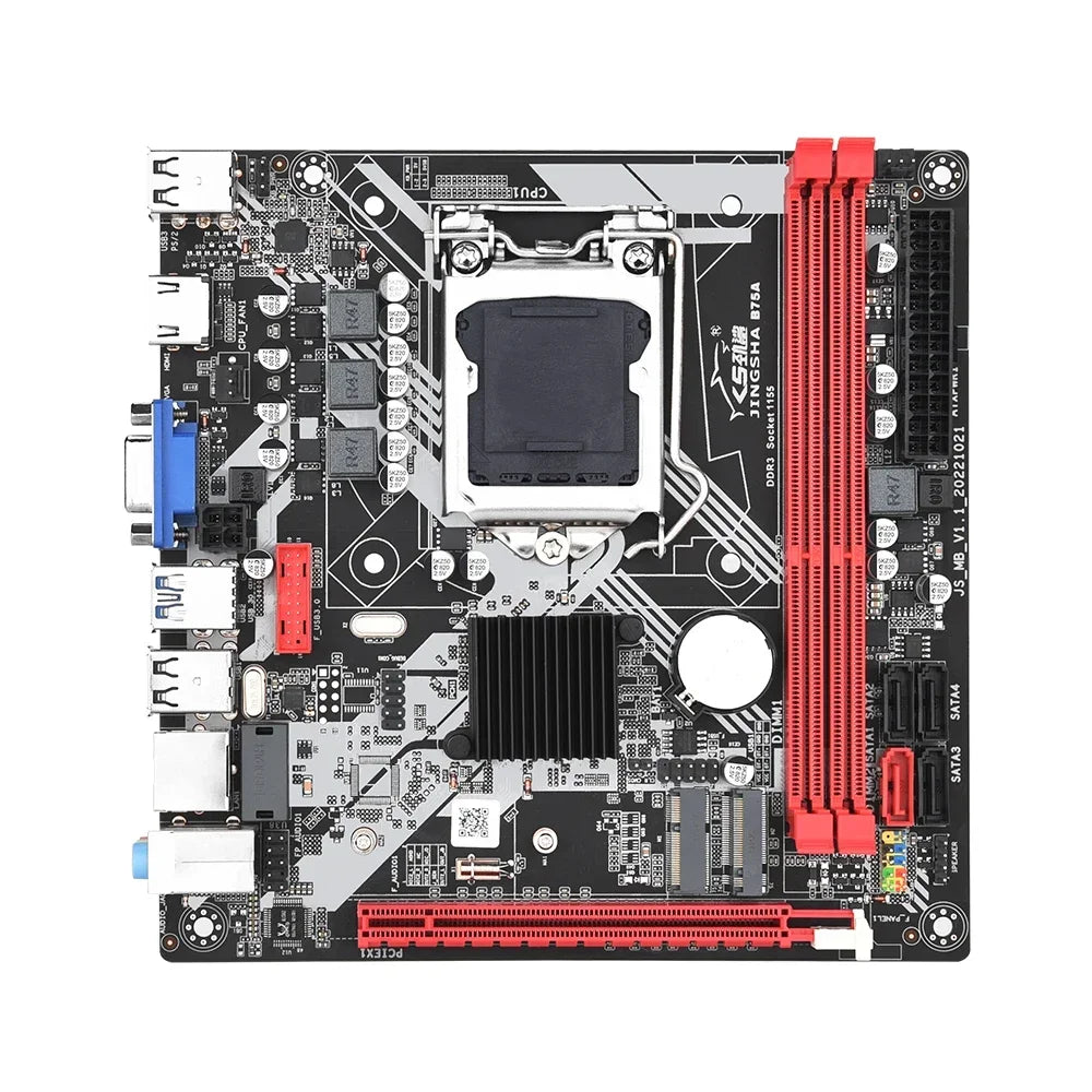B75 Mini-ITX Motherboard Bundle Intel LGA1155 + i3 3240 CPU + 8GB DDR3 RAM Mini-ITX / Motherboard + CPU + RAM