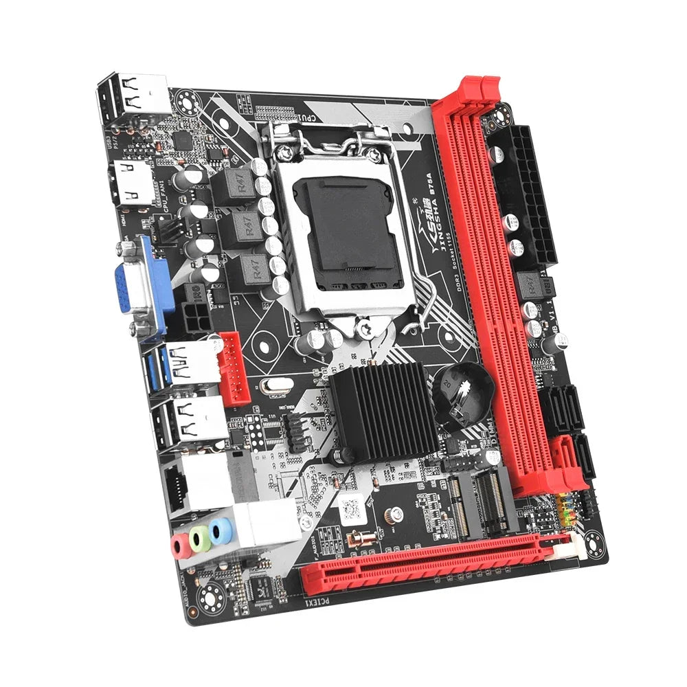 B75 Mini-ITX Motherboard Bundle Intel LGA1155 + i3 3240 CPU + 8GB DDR3 RAM Mini-ITX / Motherboard + CPU + RAM